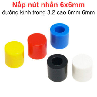 [Bán sỉ combo] (50 cái) Nắp nút nhấn 6x6mm đường kính trong 3.2 cao 6mm