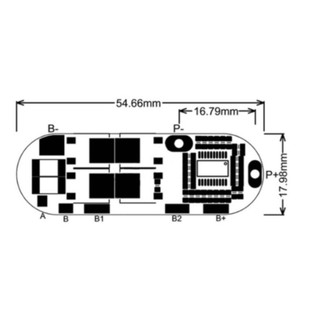 Mạch BMS sạc bảo vệ pin Lithium - Lipo 1S - 4S