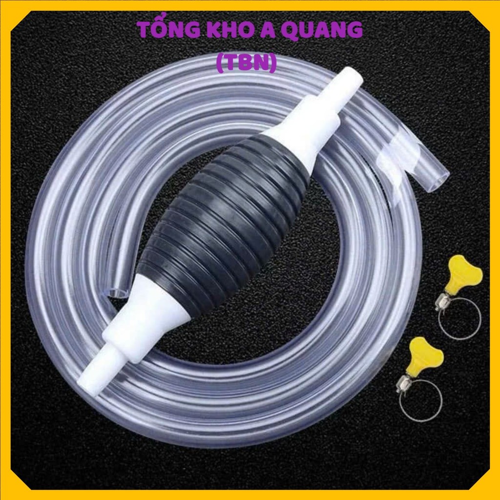 DỤNG CỤ HÚT CHẤT LỎNG, Dụng cụ bơm hút rượu xăng dầu chất lỏng bóp tay - MÃ: HUT663