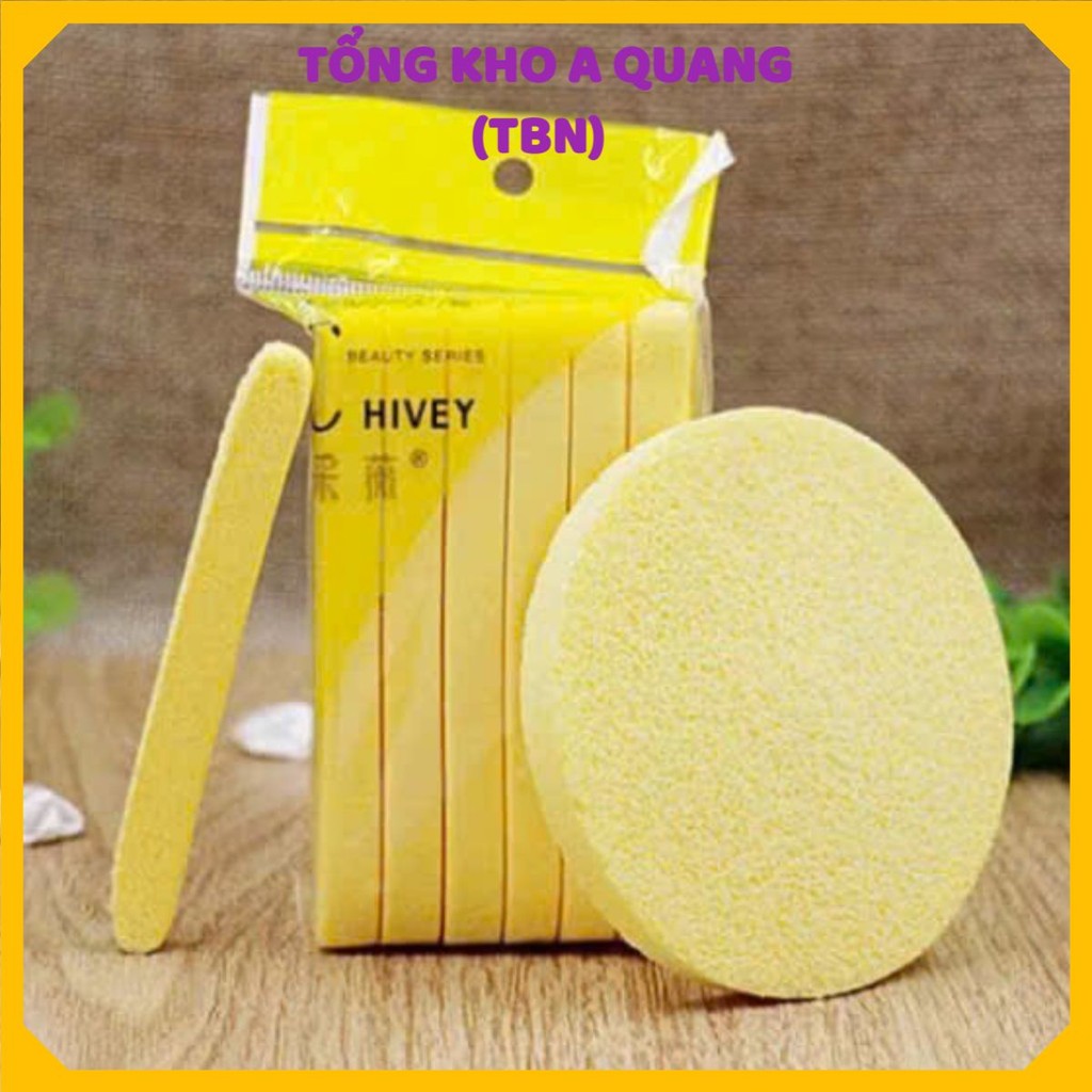 BỌT BIỂN DẠNG NÉN MỀM MỊN DÙNG HẰNG NGÀY - Bông Nở Rửa Mặt Bọt Biển Chăm Sóc Da,Miếng Rửa Mặt Nén Tiện Dụng Tẩy Trang