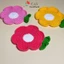 Lót ly hoa có lá len cotton milk 125g handmade nhiều màu xinh xắn thấm nước