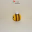 Móc khóa con ong bằng len cotton milk 125g handmade trang trí balo chìa khóa
