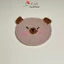 Lót ly Capybara handmade len cotton milk 125g thấm hút tốt