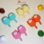 Móc khóa mèo xiêm amigurumi len cotton milk 125g quà tặng handmade, móc balo