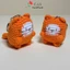 Móc khóa mèo xiêm amigurumi len cotton milk 125g quà tặng handmade, móc balo
