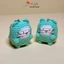 Móc khóa mèo xiêm amigurumi len cotton milk 125g quà tặng handmade, móc balo