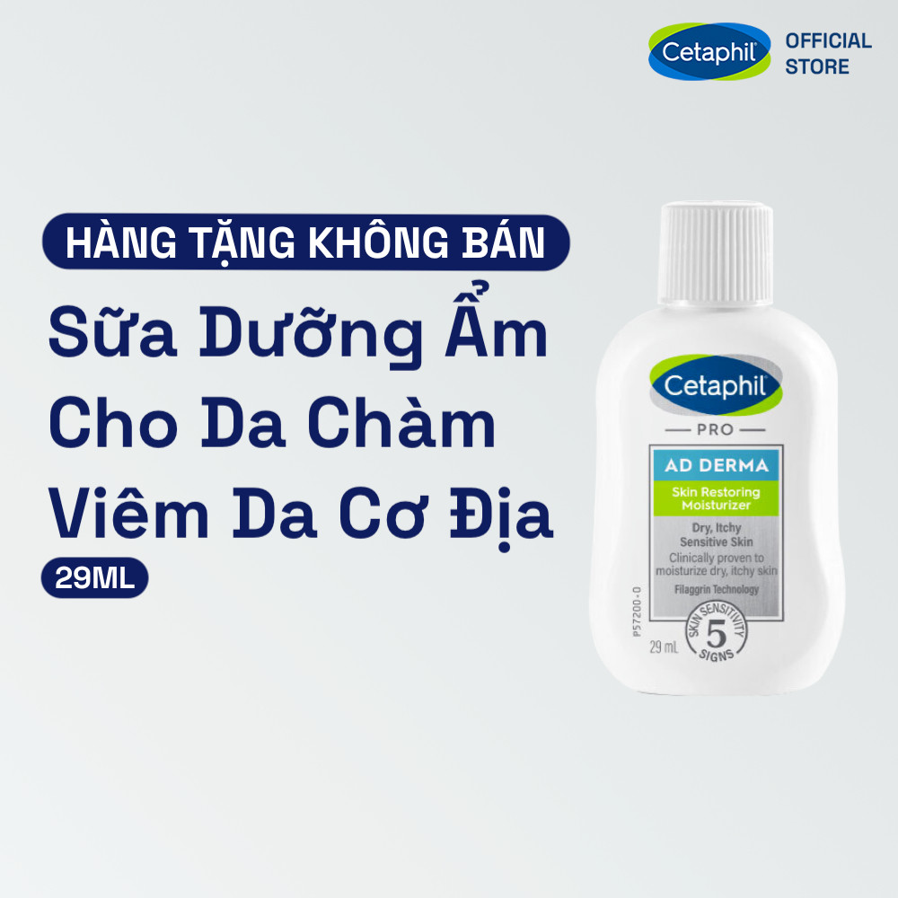[Hàng tặng không bán] Sữa dưỡng ẩm dịu lành cho da chàm, viêm da cơ địa CETAPHIL PRO AD DERMA MOISTURIZER 29ML