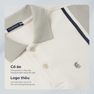 Áo polo nam cao cấp NIVIX, BST SÁNH ĐÔI, vải cá sấu cotton interlock, thanh lịch, sang trọng - POLOMANOR