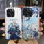 Ốp Anime, Ốp Lưng Genshin Impact Neuvilette Cực Ngầu Kính Cao Cấp,Bảo Vệ Camera iP X/XS/XR/11/12/13/14/15/16 - SakuMai