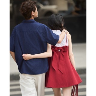 CARA Đầm babydoll ngắn nữ Topete dáng hai dây nữ tính