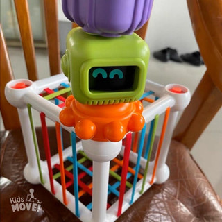 Hộp Đan Dây Thả Hình Khối – Đồ Chơi Montessori Busy Đa Năng Phát Triển Giác Quan, Giáo Dục Sớm Cho Bé 1-2 Tuổi -POPITOYS