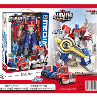 Đồ Chơi Robot Biến Hình Optimus 2in1 – Đồ Chơi Lắp Ráp Transformers Biến Hình Xe Thông Minh Cho Bé -POPITOYS