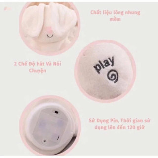 Đồ Chơi Phát Nhạc Cho Bé – Thỏ Và Voi Ú Òa Phát Nhạc Vui Nhộn Đáng Yêu Giúp Bé Vui Chơi Và Phát Triển -POPITOYS