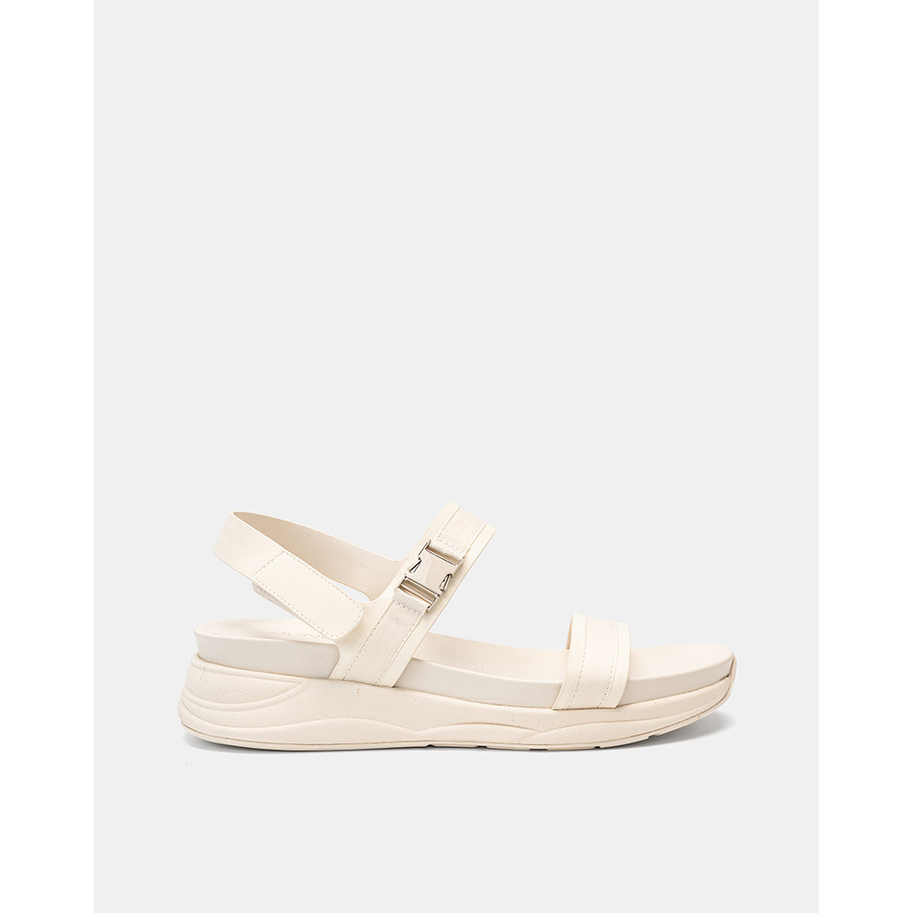 Giày Sandal Nữ 5cm Thời Trang JUNO Đế Thể Thao Phối Khóa Trang Trí SD05122