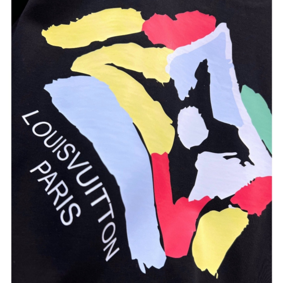 Áo Thun Nam nữ Luviston Paris Màu Sắc, Áo Phông Cộc Tay Form Unisex Nam Nữ New 2025