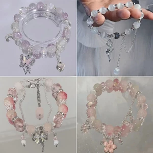 🌺xinyia🌺Vòng Tay Chuỗi Hạt Đá opal Nhân Tạo Thời Trang Cho Nữ