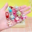 🌺xinyia🌺Móc Khóa Hình Quả Trứng Búp Bê Nhiều Màu Sắc Dễ Thương Mới