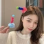 🌺xinyia🌺Kẹp Tóc Lông Nhung Nhiều Màu Sắc Phong Cách Hoạt Hình Dễ Thương Xinh Xắn