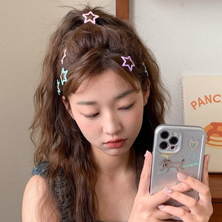 🌺xinyia🌺Kẹp Tóc Mái Hình Ngôi Sao Năm Cánh Phong Cách Công Chúa Cho Nữ