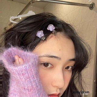 🌺xinyia🌺Kẹp Tóc Mái Hình Ngôi Sao Sắc Màu Tươi Mát Dành Cho Con Gái