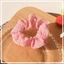 🌺xinyia🌺dây buộc tóc phụ kiện tóc scrunchies cột tóc dây cột tóc buộc tóc Dây Buộc Tóc Cao Su Xếp Ly Màu Trơn Kiểu Pháp Dễ Thương Cho Nữ