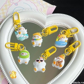 🌺xinyia🌺Móc Chìa Khóa Hình Vịt Xinh Xắn Dễ Thương Mới