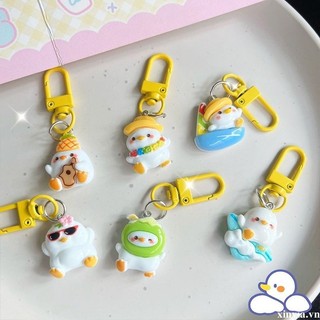 🌺xinyia🌺Móc Chìa Khóa Hình Vịt Xinh Xắn Dễ Thương Mới