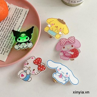 🌺xinyia🌺Kẹp Tóc Hình Chú Chó Yugui Có Đèn Led Phát Sáng Phong Cách Hàn Quốc Dễ Thương