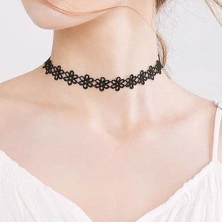 🌺xinyia🌺Vòng Cổ Choker Bằng Da Phối Nhung Phong Cách Gothic Cổ Điển Cho Nữ