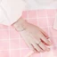 🌺xinyia🌺Vòng tay hở hình chiếc lá thời trang cho nữ