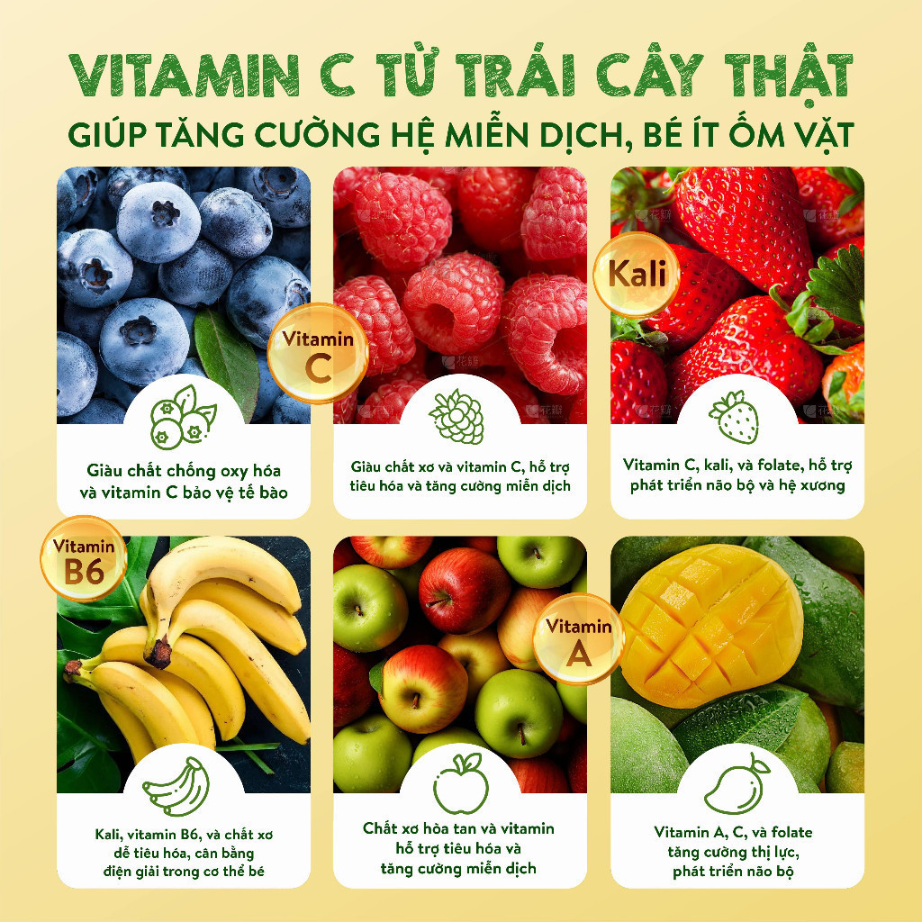 Ảnh Bánh ăn dặm Mămmy vị trái cây giàu vitamin và chất xơ thiết kế chống hóc, dạng que ngắn cho bé từ 6 tháng 3