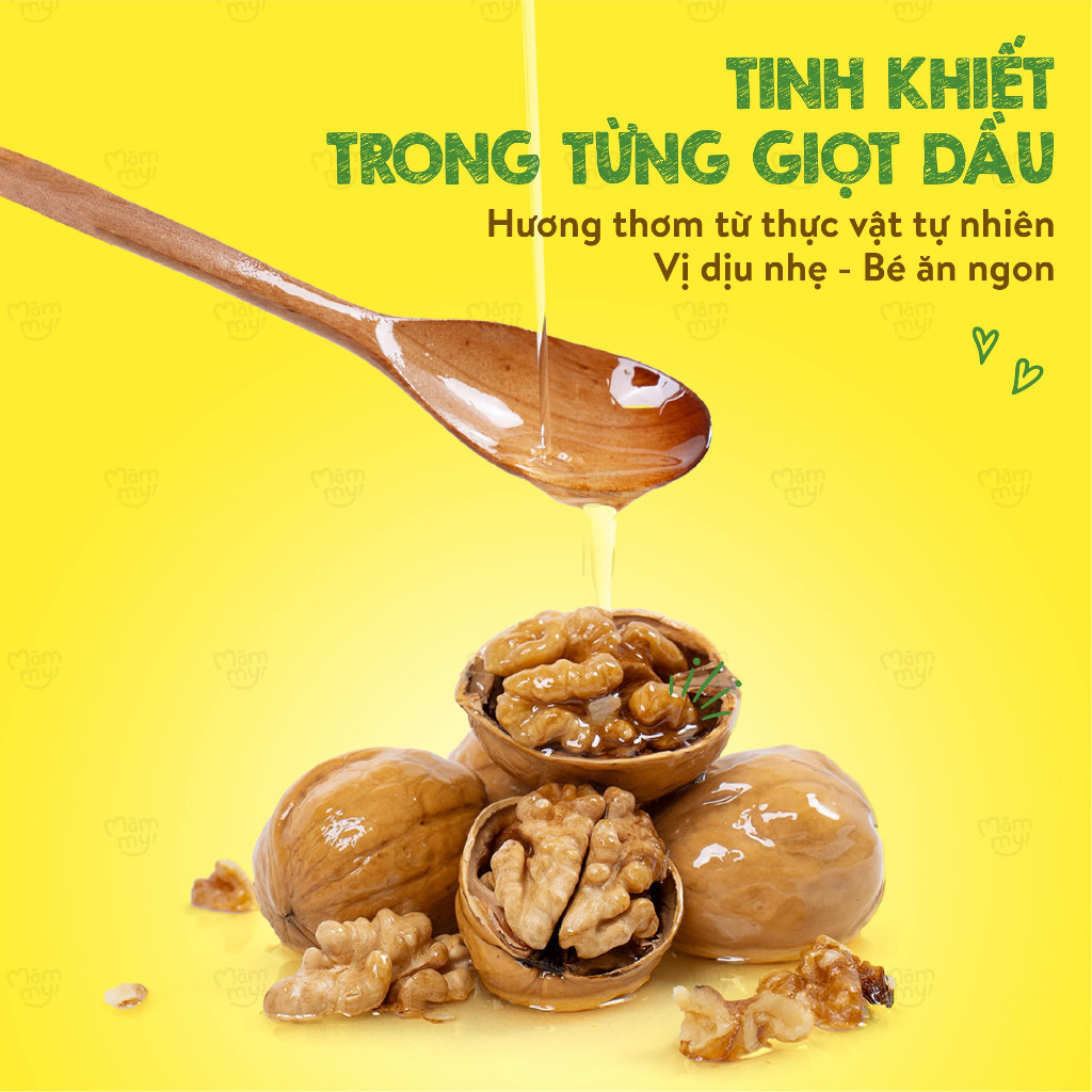 Ảnh Dầu ăn dặm bổ não Mămmy 100ml bổ sung DHA, Omega 3 bé từ 6 tháng giúp phát triển não bộ, thông minh 4