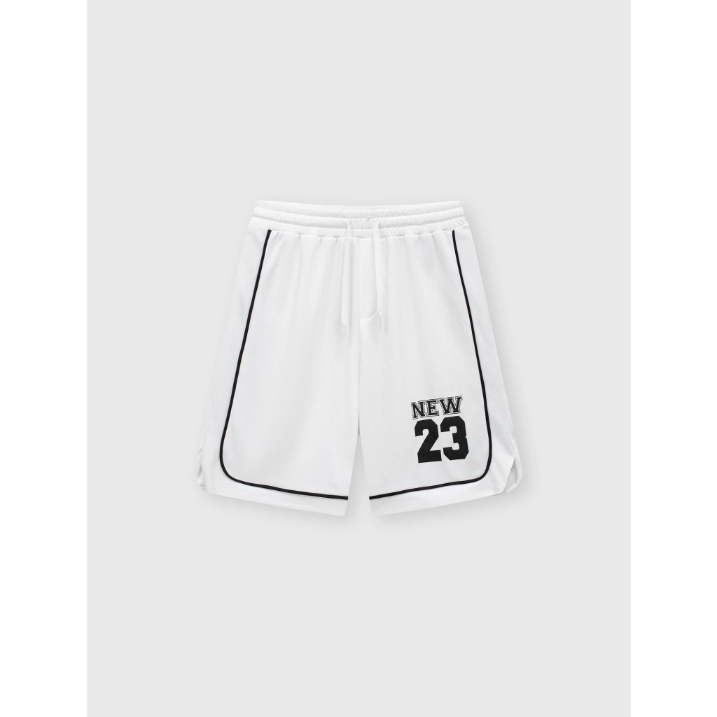 Quần short active bé trai CANIFA ống rộng có hình in 2BS25S016