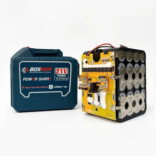 Pin Boshun 20Cell , Mạch 8 Mosfet Dòng Xả cao, dhf chân pin phổ thông cho máy khoan,máy mài