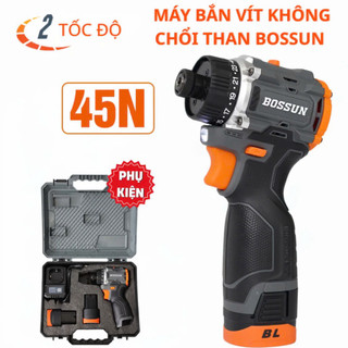 Máy Bắn Vít Không Chổi Than Bossun M16B-VT45BL – 2 Cấp Tốc Độ, 23 Cấp Trượt