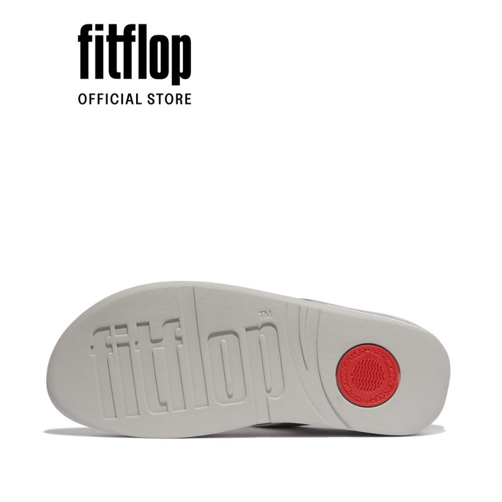 Xăng Đan Nữ FitFlop FINO Bauble-Bead Toe-Post - Silver - FOT - HI9-011