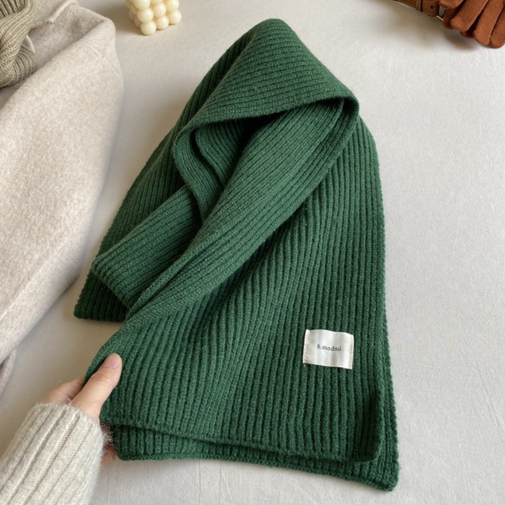 Khăn len dệt trơn cao cấp 160cm Khăn len mịn quà tặng giáng sinh Noel KH6