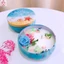 Quà tặng hộp thiếc hoa nến thơm nghệ thuật với hoa hông bất tử, quế, tinh dầu tự nhiên