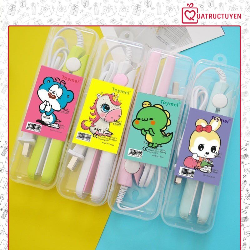 Máy ép nhiệt cầm tay, máy là dập phồng tóc, hàn miệng túi đựng đồ thủ công, handmade