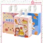 Túi giấy trắng kraft đựng quà tặng handmade sinh nhật in họa tiết họat hình thú đáng yêu TU40