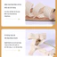 Ruy băng vải cotton lanh sọc phong cách cổ điển họa tiết sọc vintage RB10