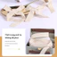 Ruy băng vải cotton lanh sọc phong cách cổ điển họa tiết sọc vintage RB10