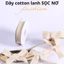 Ruy băng vải cotton lanh sọc phong cách cổ điển họa tiết sọc vintage RB10