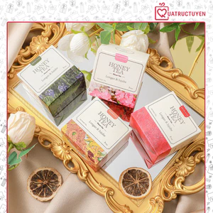 Trà mật ong long nhãn táo đỏ mini dưỡng tâm, thanh lọc cơ thể, hộp trà mini tặng quà