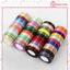 Cuộn ruy băng satin màu trơn cuộn nơ màu trơn vải lụa trang trí gói quà, hoa bản 2cm dài 23m RB04