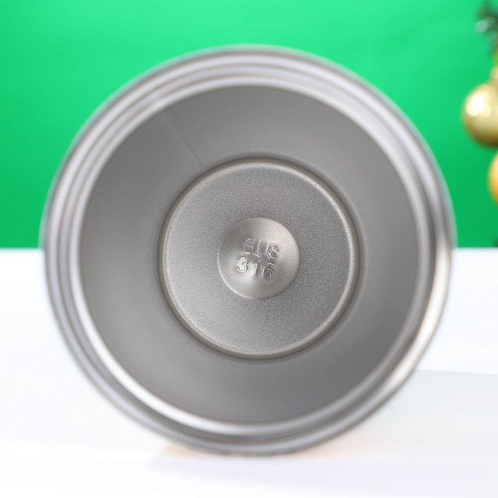Cốc giữ nhiệt Giáng sinh, quà tặng noel  cốc họa tiết inox 304