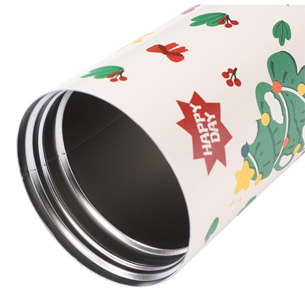 Cốc giữ nhiệt Giáng sinh, quà tặng noel  cốc họa tiết inox 304