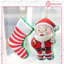 Quà tặng giáng sinh Gối ôm Noel dễ thương hình Cây thông bông, người tuyết bông noel