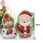 Quà tặng giáng sinh Gối ôm Noel dễ thương hình Cây thông bông, người tuyết bông noel