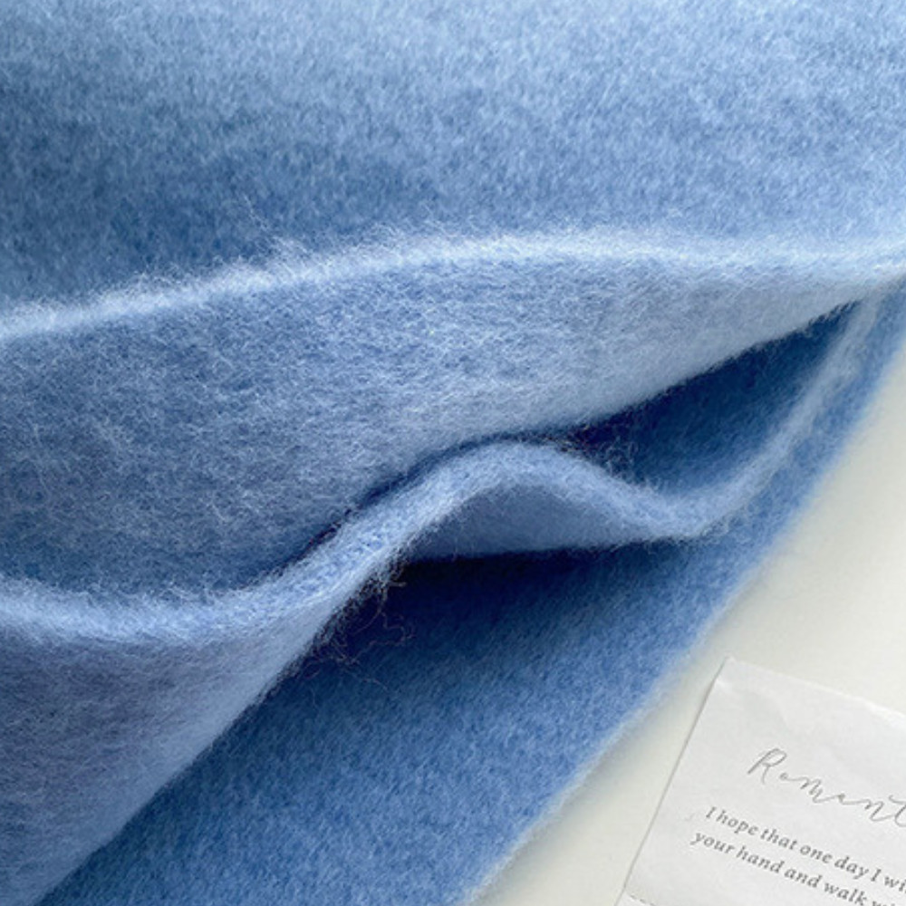 Khăn lông cừu cashmere đơn sắc sang trọng 35*230cm KH5 Quà Noel